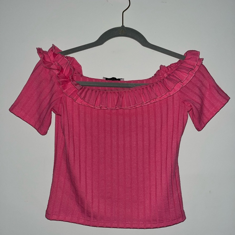 H&M cropped shirt